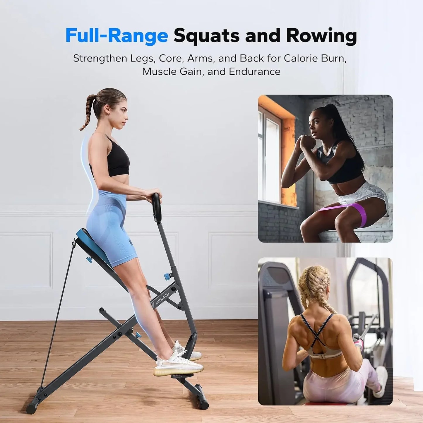 Ultimate Squat & Glute 2 in 1 Machine