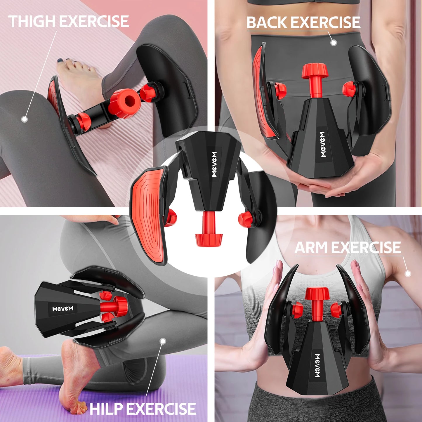 Thigh Master Kegel Exerciser - Adjustable Pelvic Floor Trainer