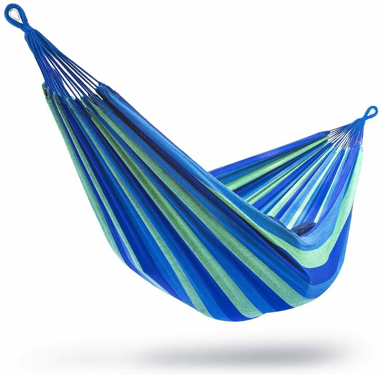 Camping Hammock Outdoor Double Hanging Chair Portable Two Person Swing - Dealjas