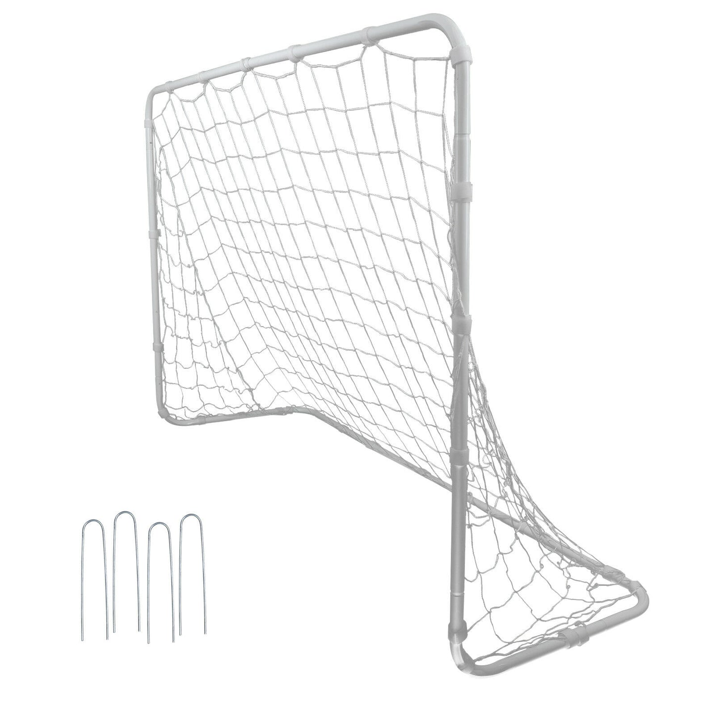 Soccer Goal Portable Football Net Kids Steel Frame Backyard Goal Nets - Dealjas