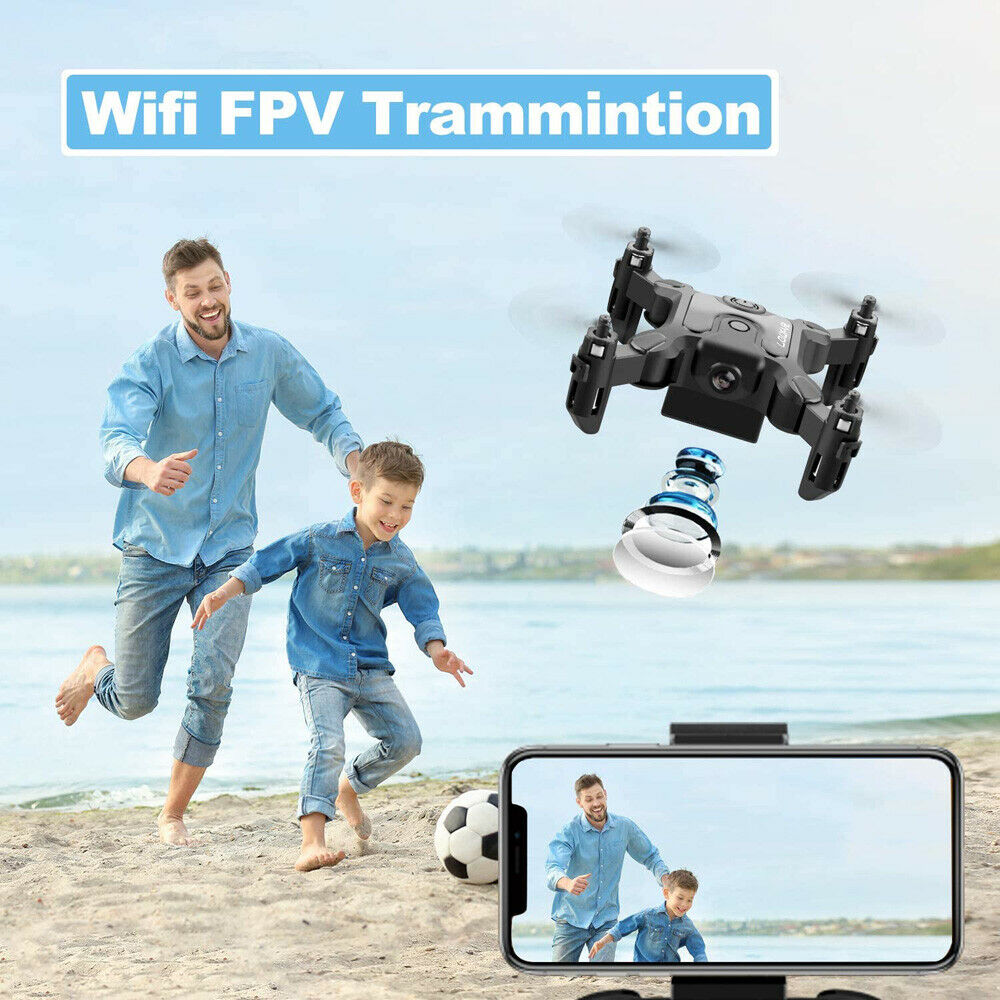 Mini Drone 4DRC V2 Selfie WIFI FPV HD Camera Foldable Arm Quadcopter - Dealjas