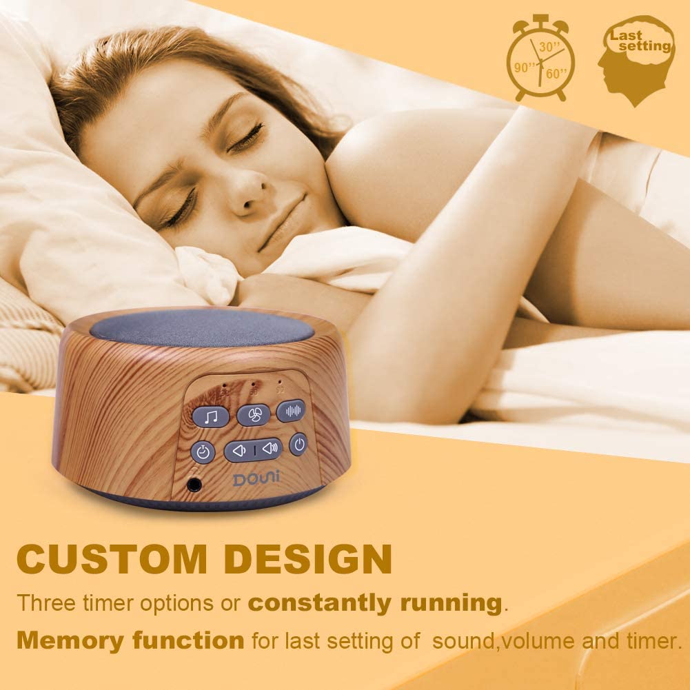 White Noise Machine with 24 Soothing Sounds for Baby Sleep Therapy - Dealjas