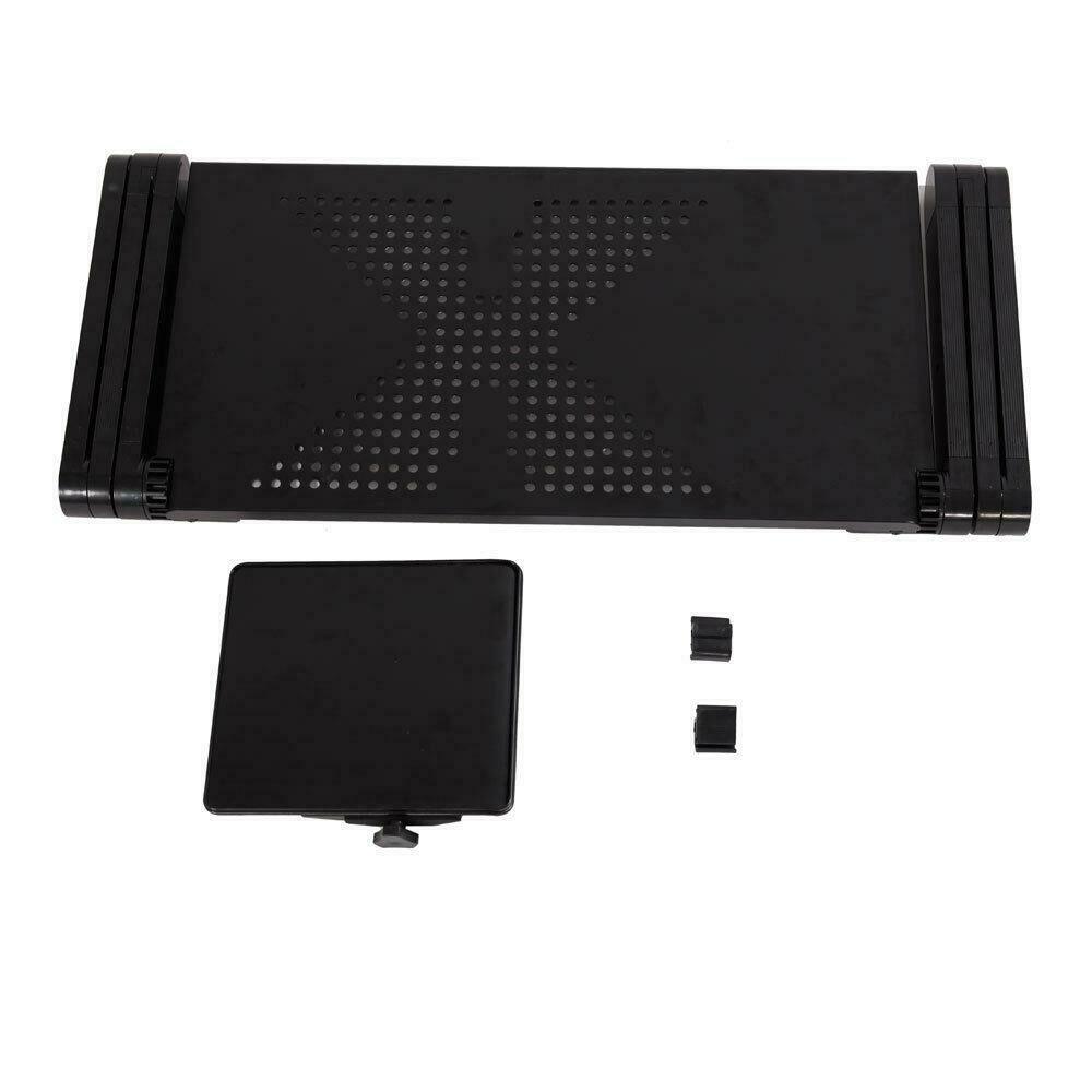Laptop Stand for Desk Adjustable Portable Foldable Lap Standing Desk Table Bed - Dealjas