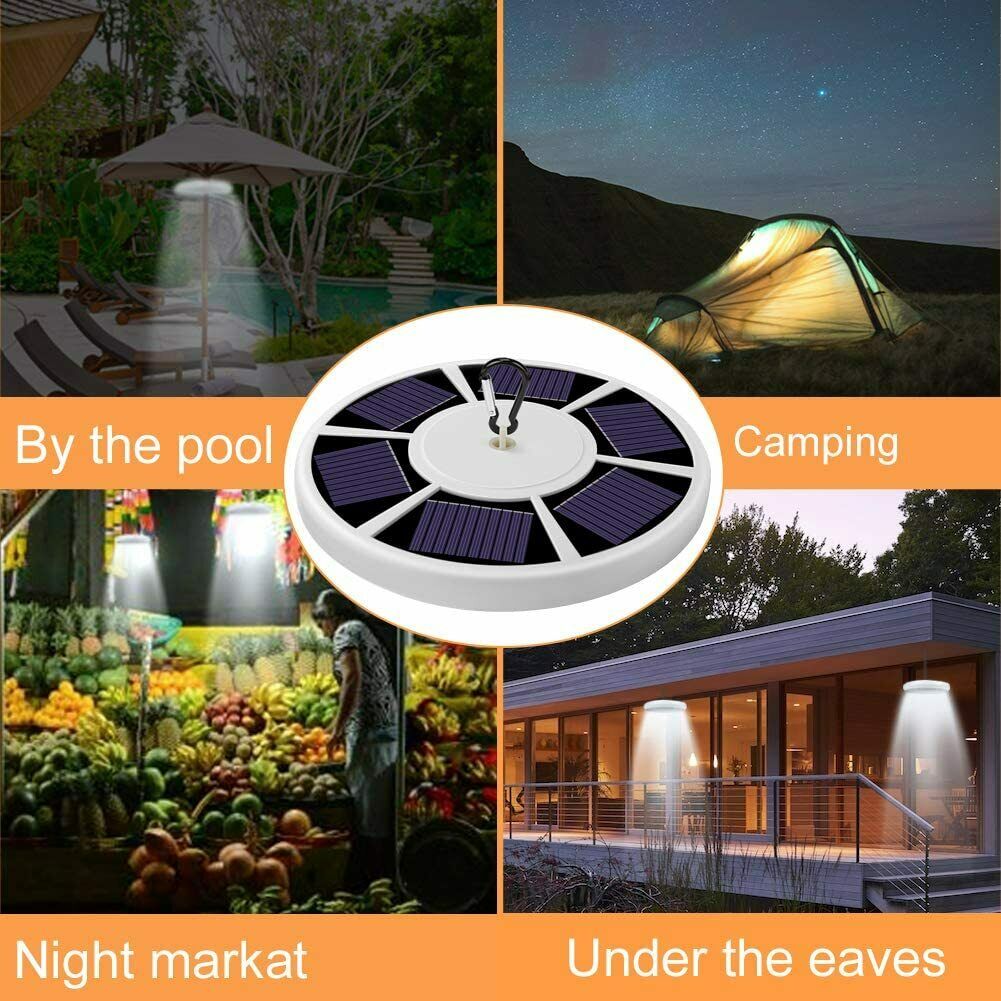 Solar Flag Pole Light Super Bright 42 LED Waterproof Night Lights - Dealjas