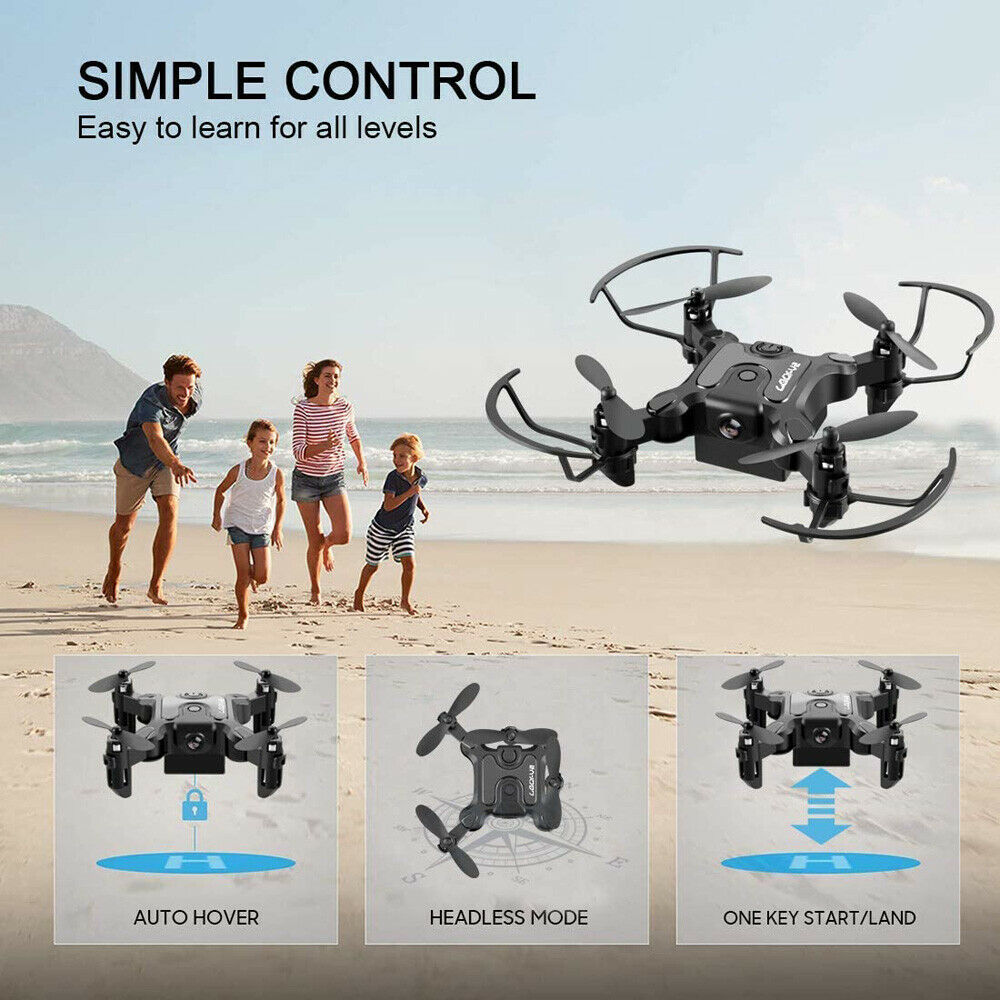 Mini Drone 4DRC V2 Selfie WIFI FPV HD Camera Foldable Arm Quadcopter - Dealjas