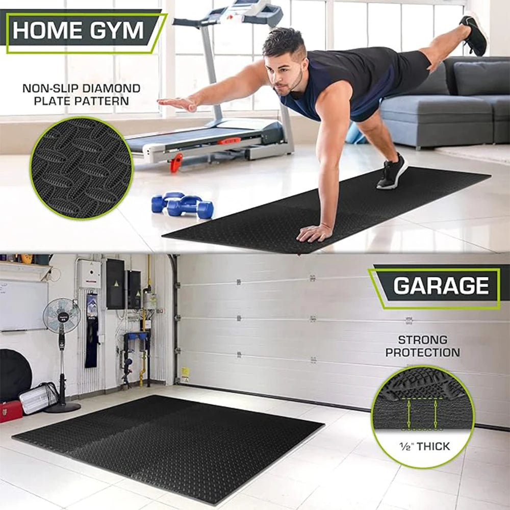 PuzzleFit Foam Exercise Mats