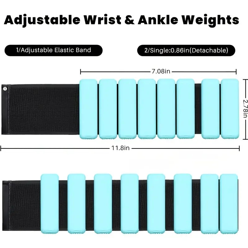 Silicone Snap Ankle & Wrist Weights