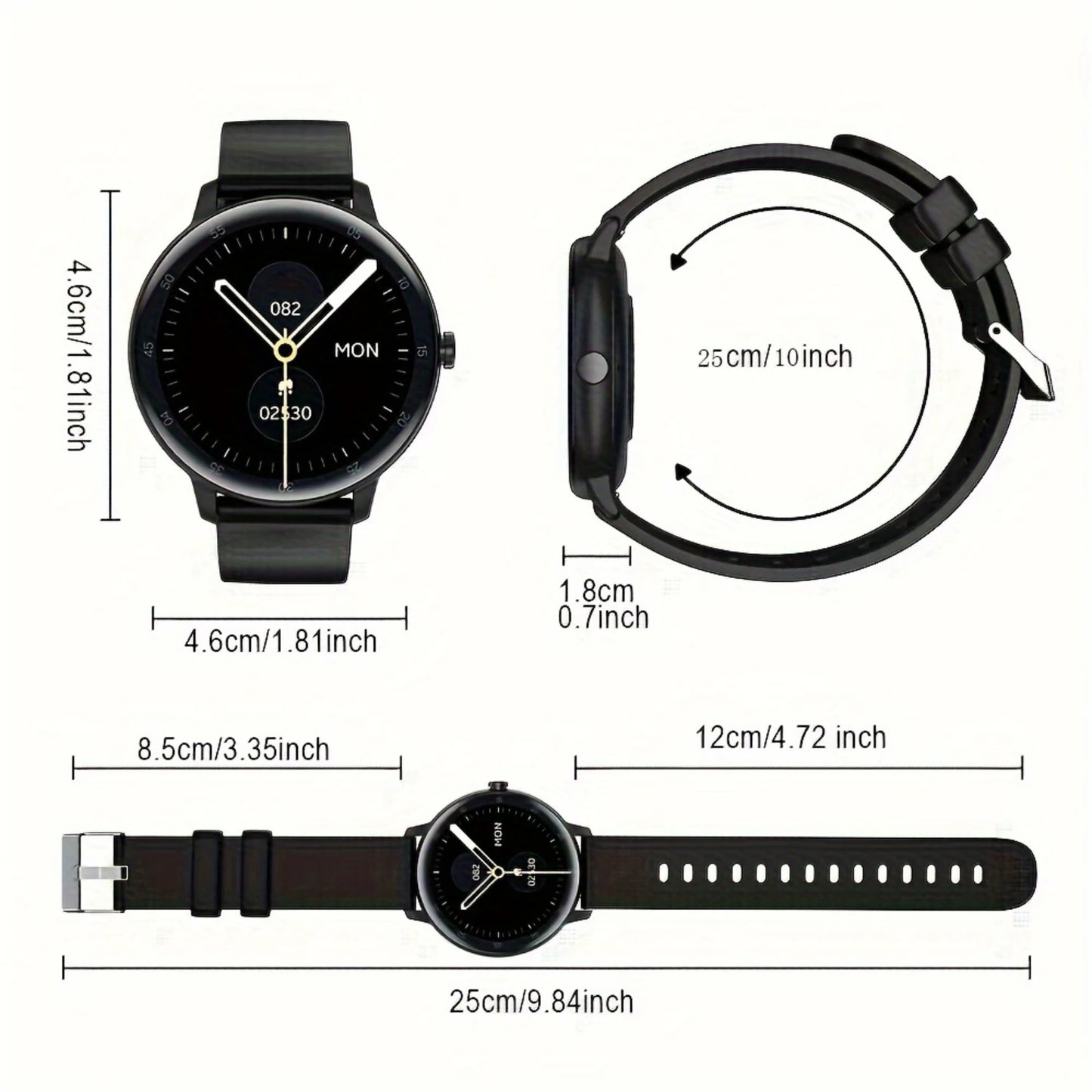 SmartFit Pro: Waterproof Fitness Watch