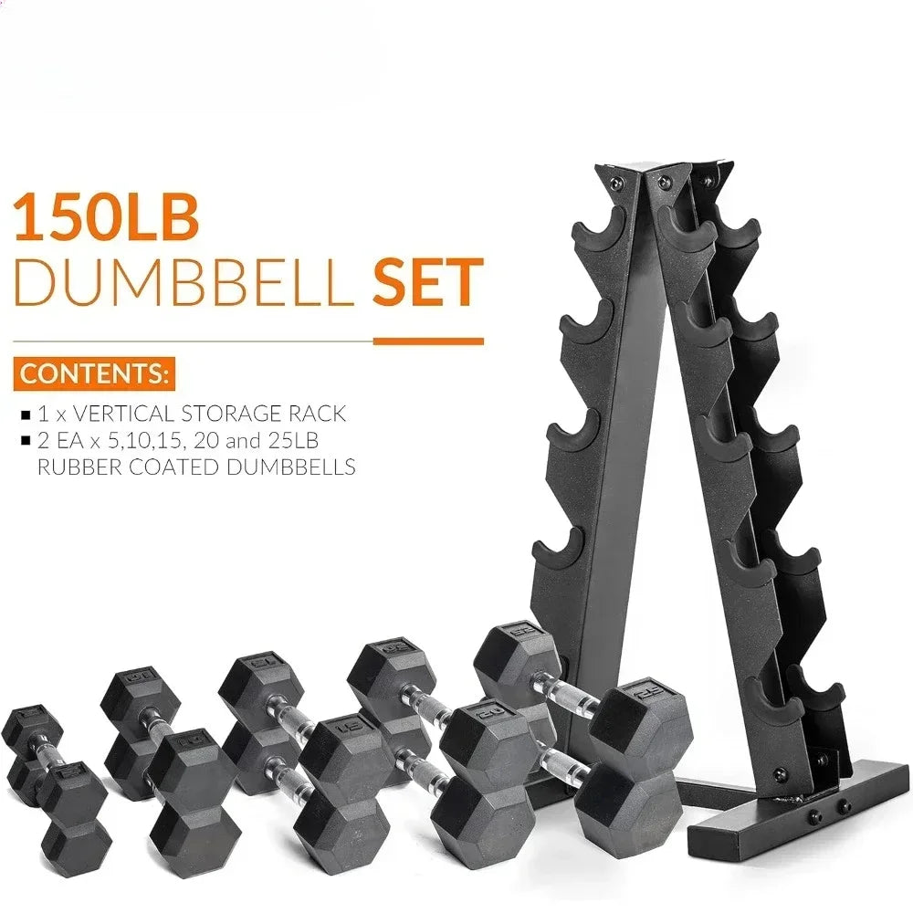 SmartFit Dumbbell Set With Rack