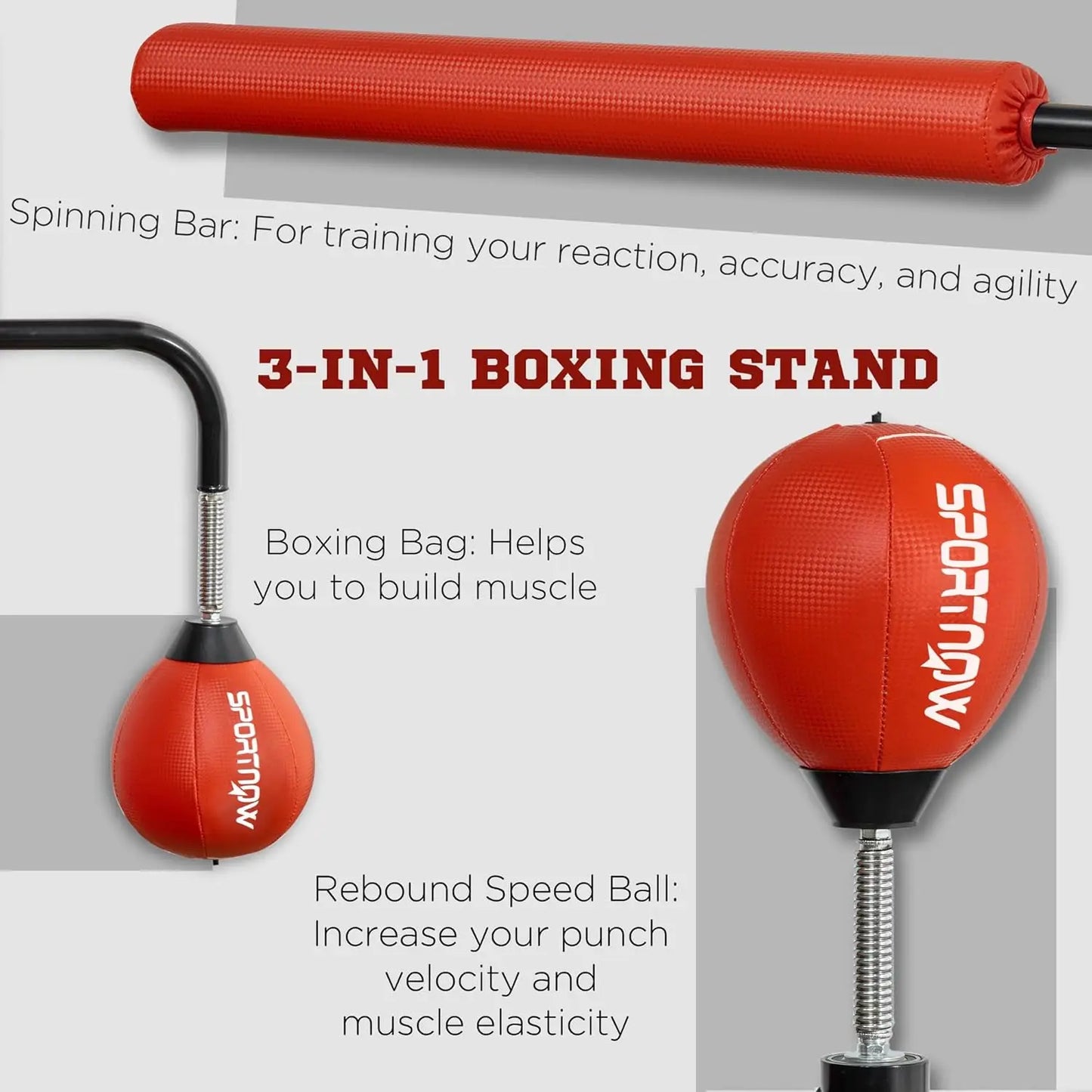 Soozier Punch Pro Fitness Stand