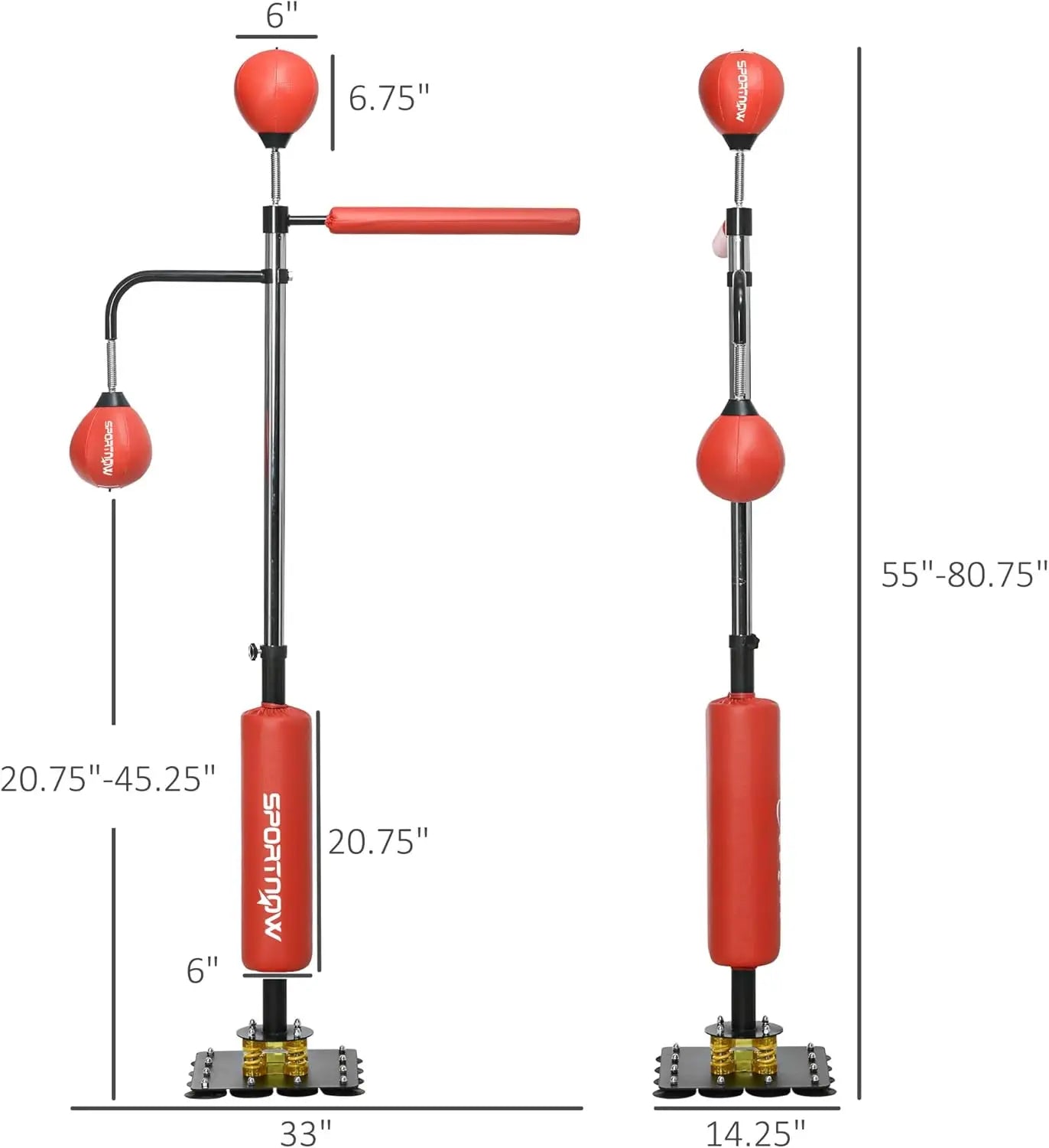 Soozier Punch Pro Fitness Stand