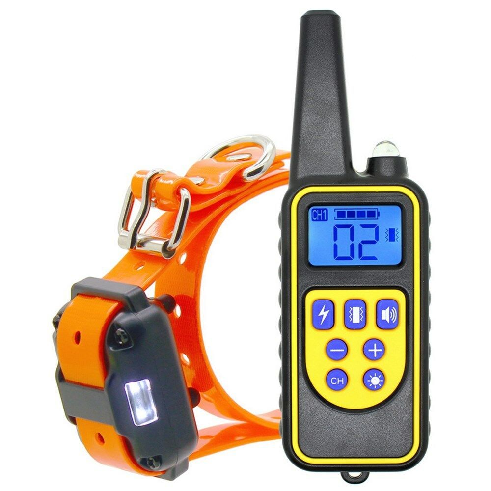 Dog Shock Collar Rechargeable with Remote Control - Waterproof 2600 FT - Dealjas