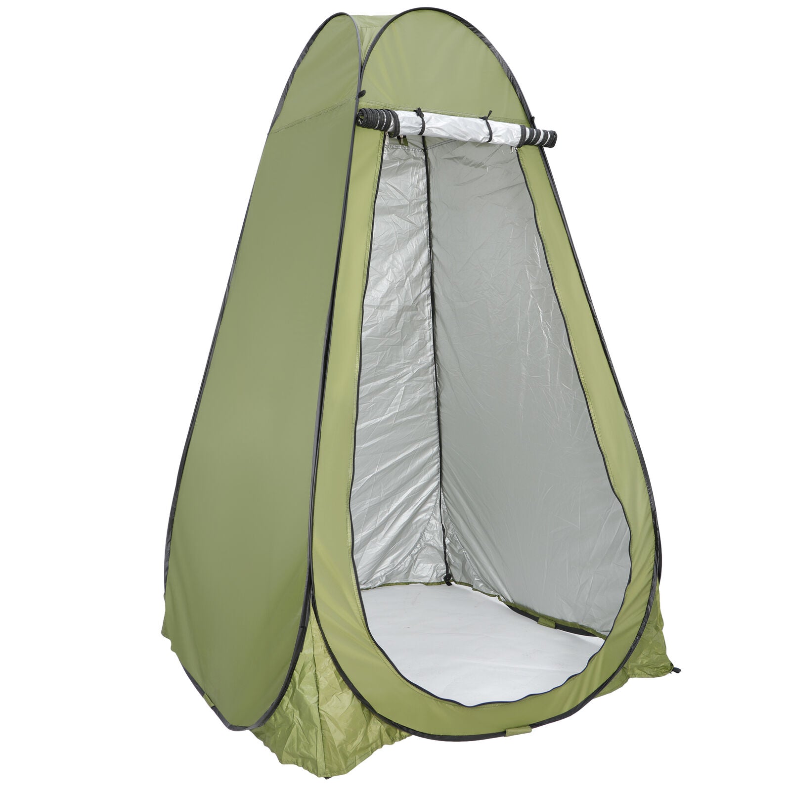 6.3ft Portable Pop-up Shower Changing Privacy Tent for Outdoor Camping Toilet - Dealjas