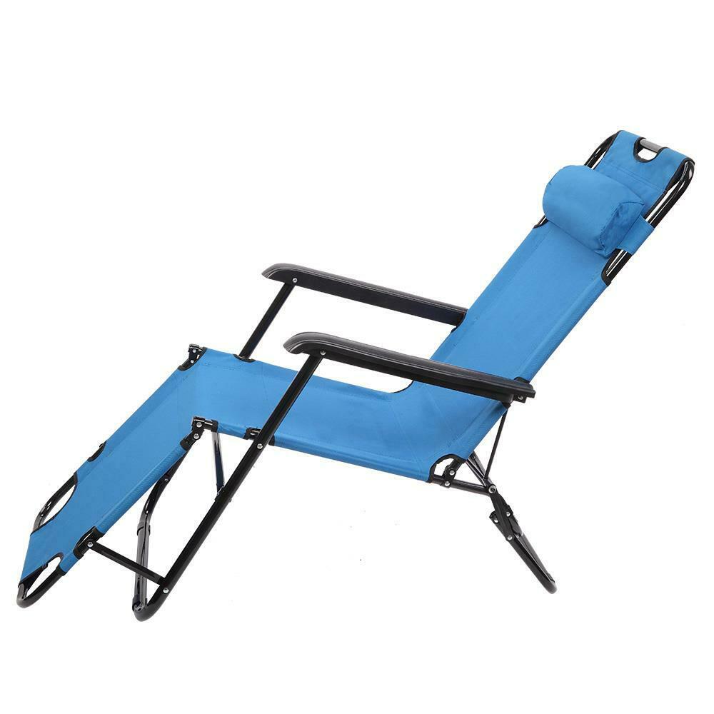 Folding Camping Bed Chair for Outdoor Hiking Camping Sleeping Pool - Dealjas