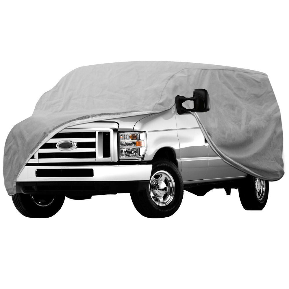 Waterproof Car Cover Outdoor Full Shade Cover Rain Sun UV Protection - Dealjas