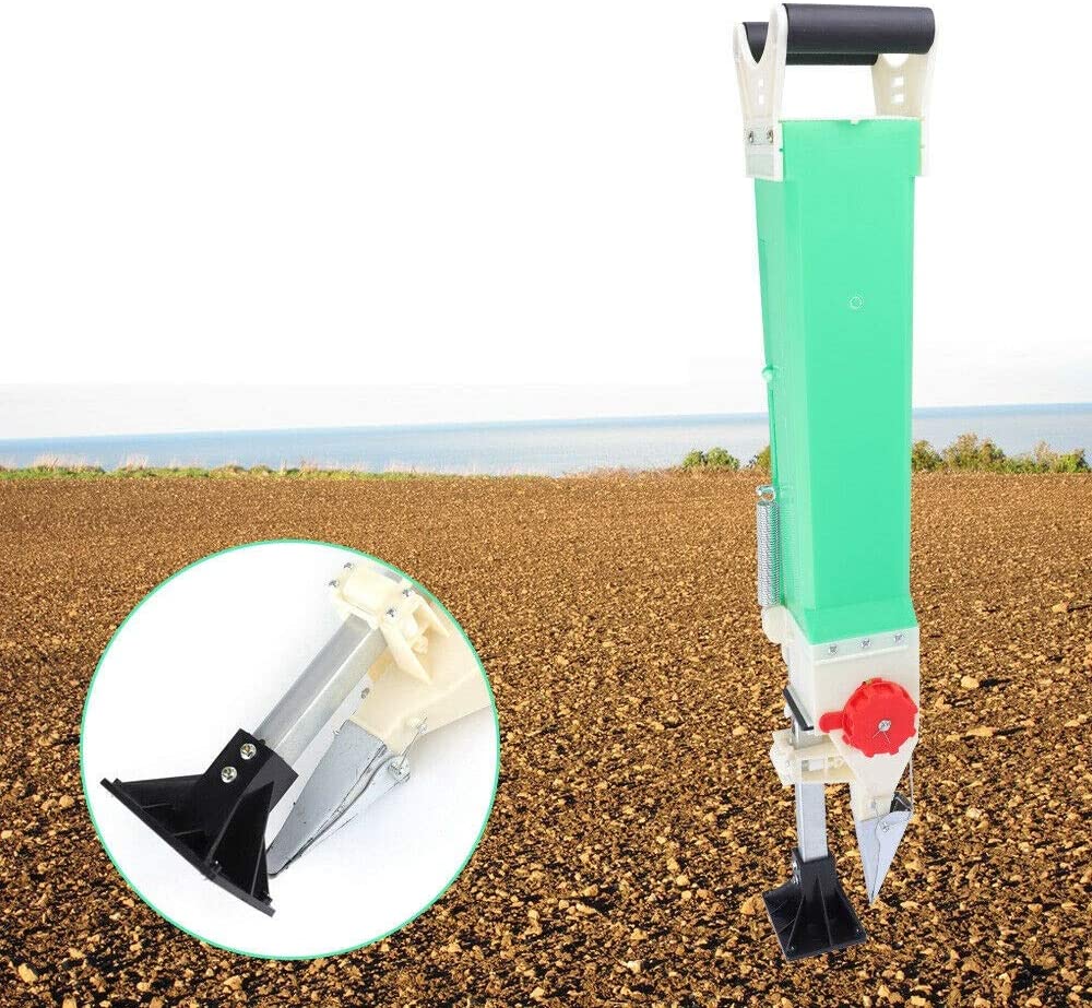 Handheld Seed Fertilizer Spreader Corn Peanut Manual Garden Planter - Dealjas