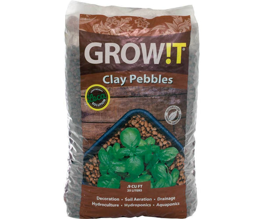 Clay Pebbles Expanded LECA Clay Grow Balls for Plants and Hydroponics - Dealjas