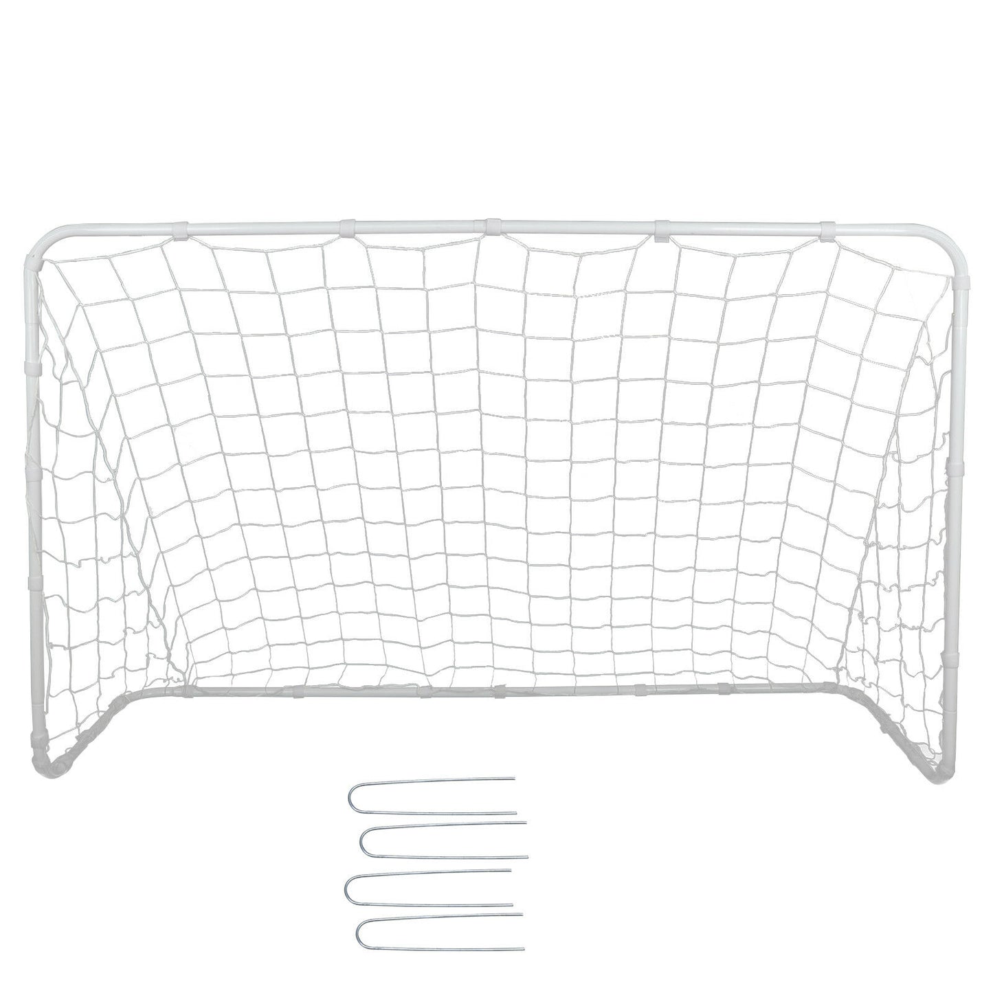 Soccer Goal Portable Football Net Kids Steel Frame Backyard Goal Nets - Dealjas