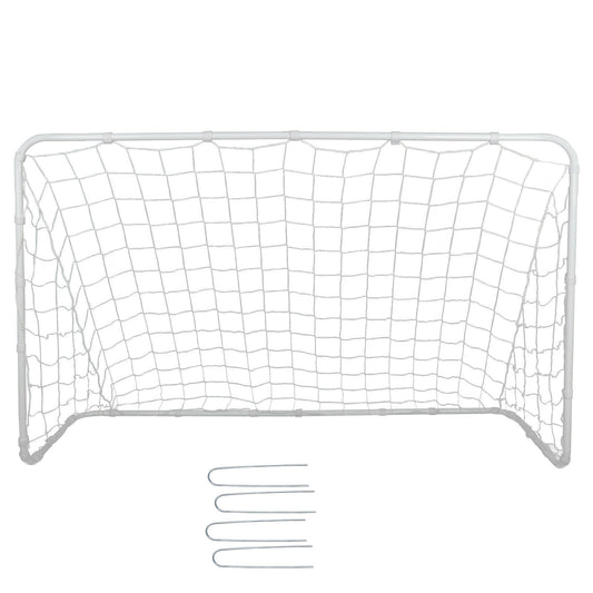 Soccer Goal Portable Football Net Kids Steel Frame Backyard Goal Nets - Dealjas