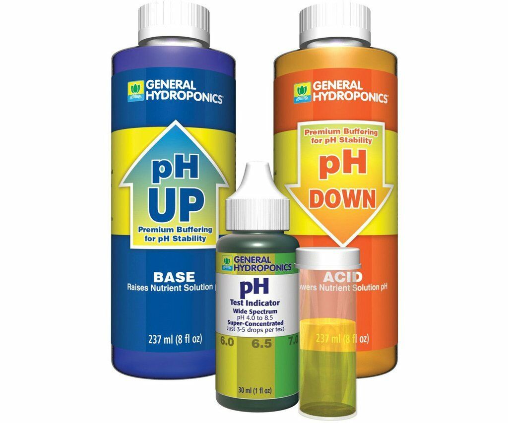 PH Control Kit Up and Down Adjustment Combo for Hydroponics System - Dealjas