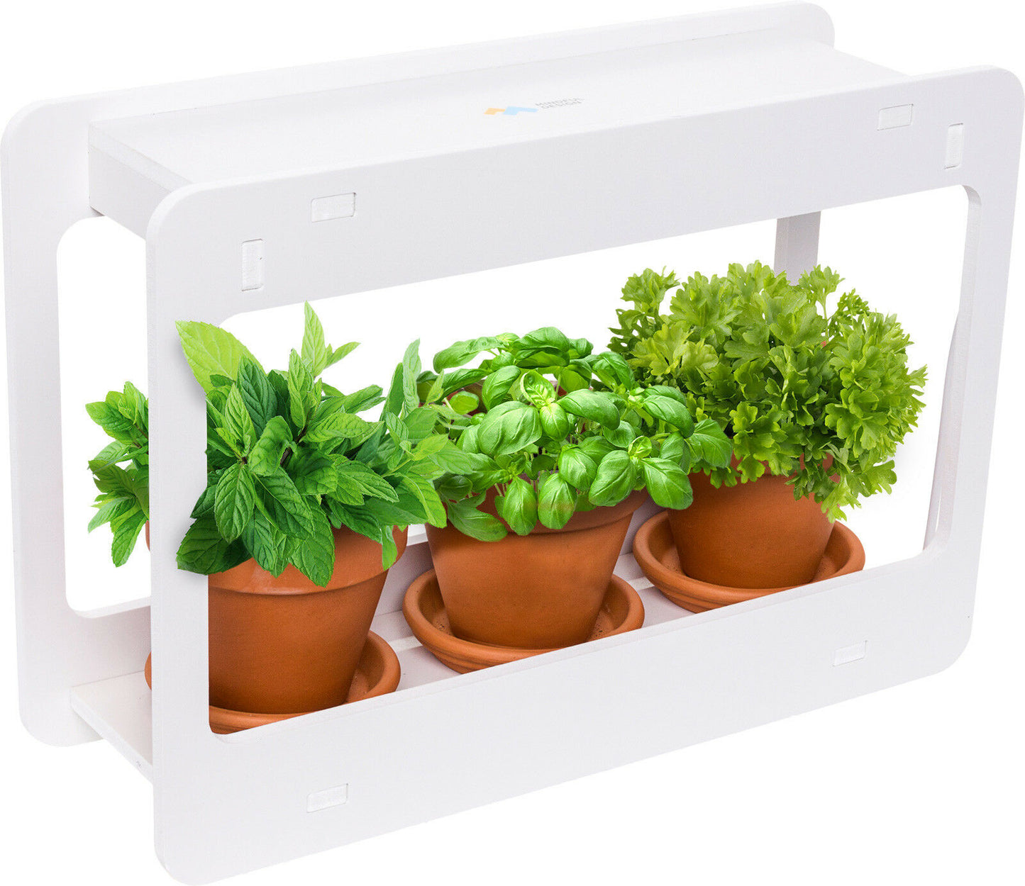 LED Indoor Herb Garden Planters with Lights Mini Window Grow Planter - Dealjas