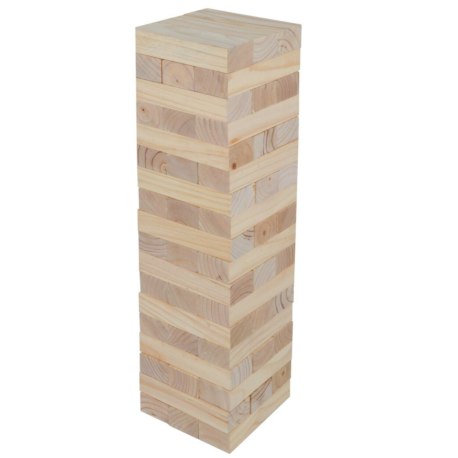 Giant Tumbling Timbers Outdoor Tower Blocks Stacking Game Kids Toy - Dealjas