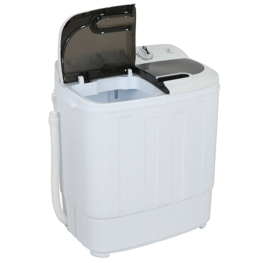 Portable Washing Machine Compact Clothes Washer Spin Dryer Twin Tub - Dealjas