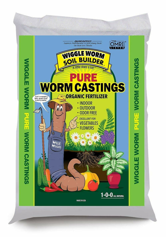 Worm Castings Soil Builder Earthworm Organic Fertilizer Plant Nutrients - Dealjas