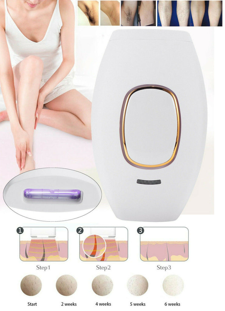 IPL Laser Hair Remover Handheld Home Hair Removal System - Dealjas