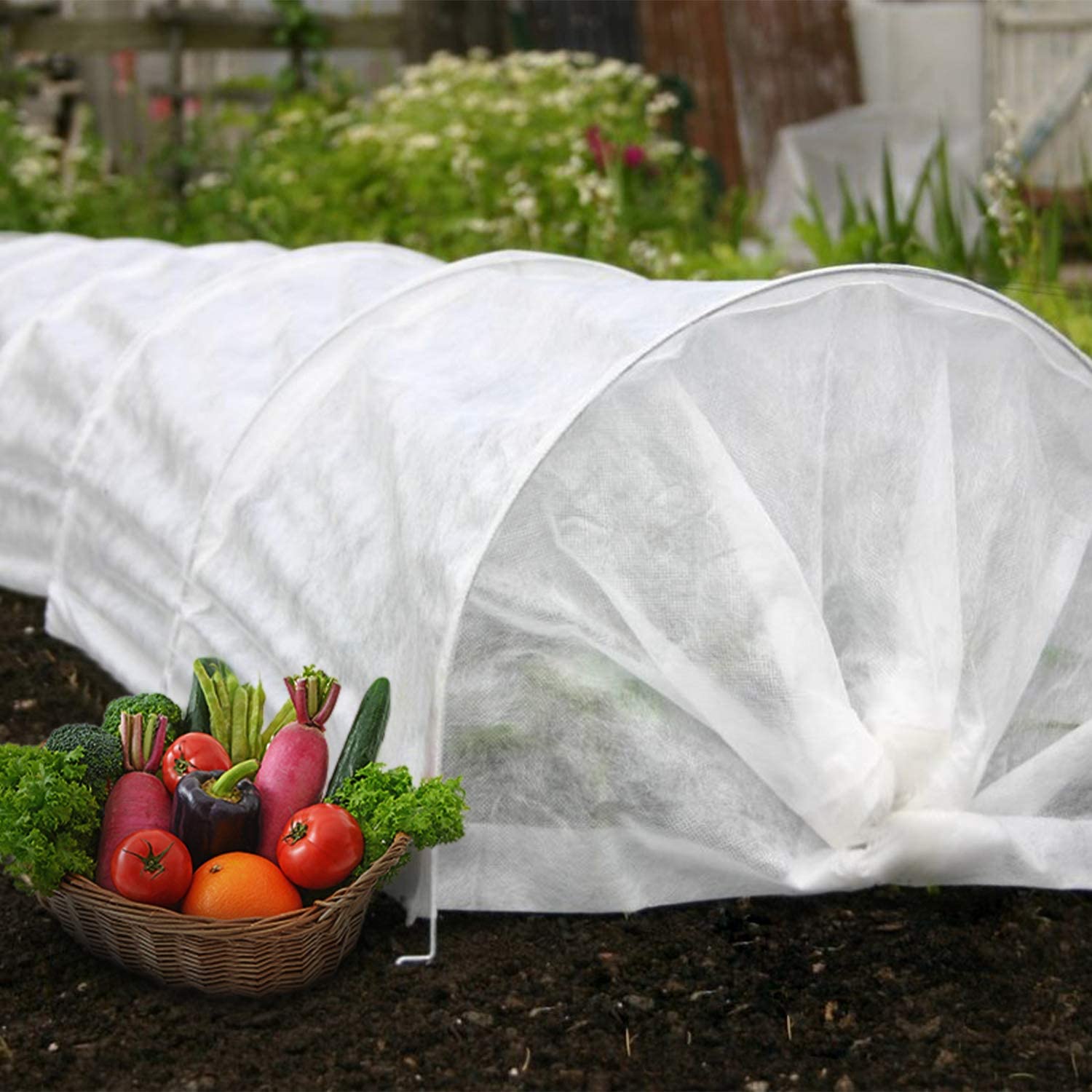 Floating Row Crop Cover Frost Blanket Garden Fabric Freeze Protection - Dealjas