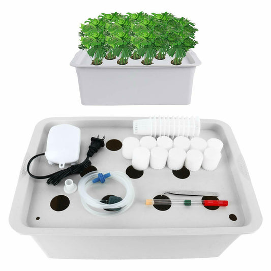 Hydroponic Grow System Kit 11 Indoor Garden Herb Plant Vegetable Sites - Dealjas