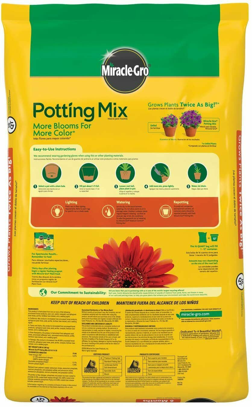 Potting Mix Cactus Succulent Fertilizer Indoor Seed Starting Soil - Dealjas