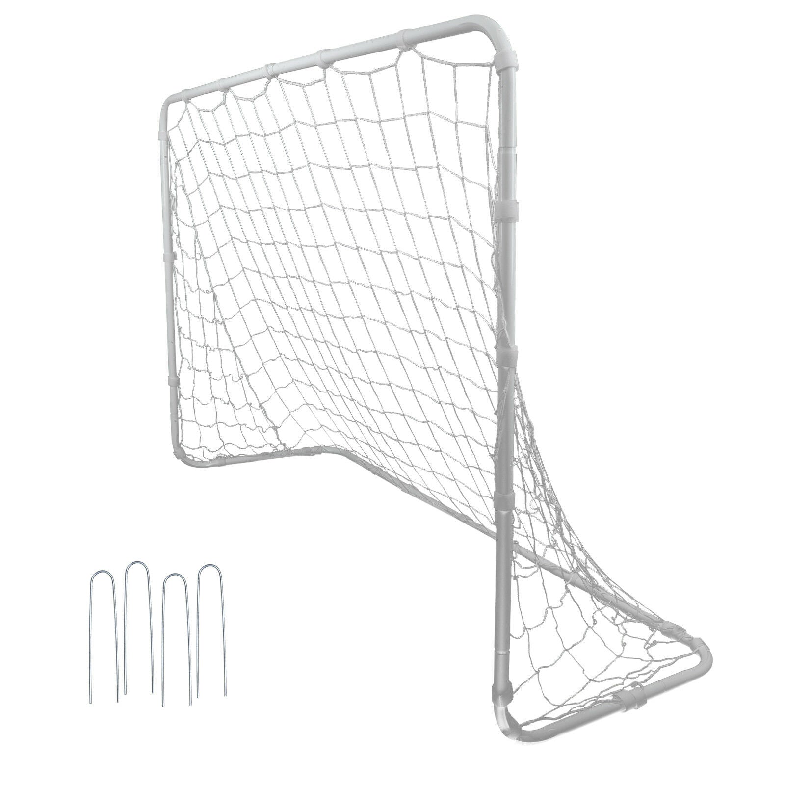 Soccer Goal Portable Football Net Kids Steel Frame Backyard Goal Nets - Dealjas