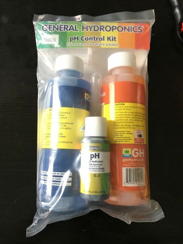 PH Control Kit Up and Down Adjustment Combo for Hydroponics System - Dealjas