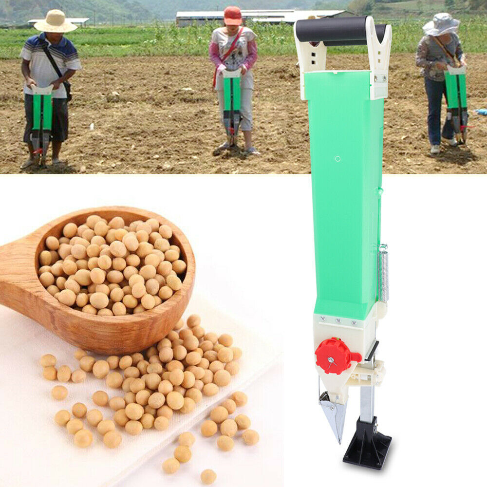 Handheld Seed Fertilizer Spreader Corn Peanut Manual Garden Planter - Dealjas