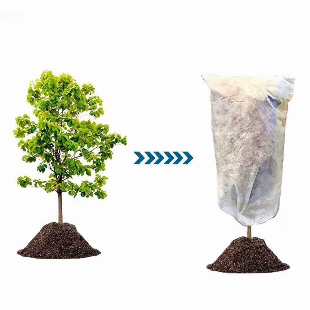 Plant Cover Freeze Protection Garden Blanket Winter Frost Fabric Bag - Dealjas