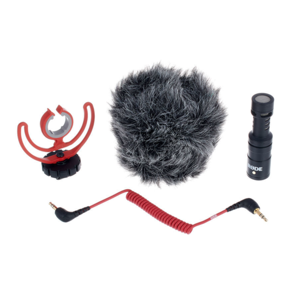 Video Microphone Camera Shotgun DSLR Mic With Rycote Lyre Shock Mount - Dealjas