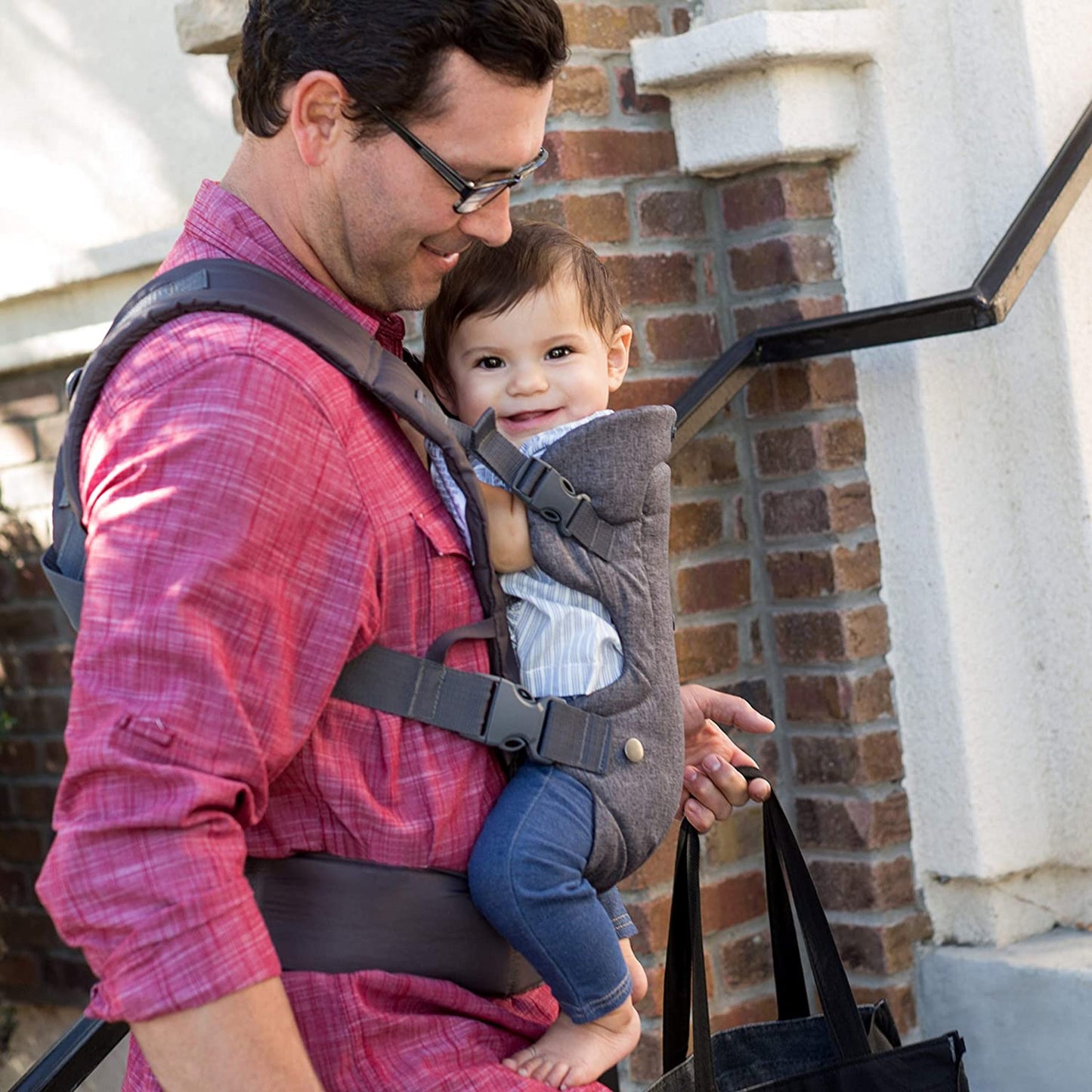 4-in-1 Baby Carrier Ergonomic Newborn Sling Wrap Carrier Infant Holder