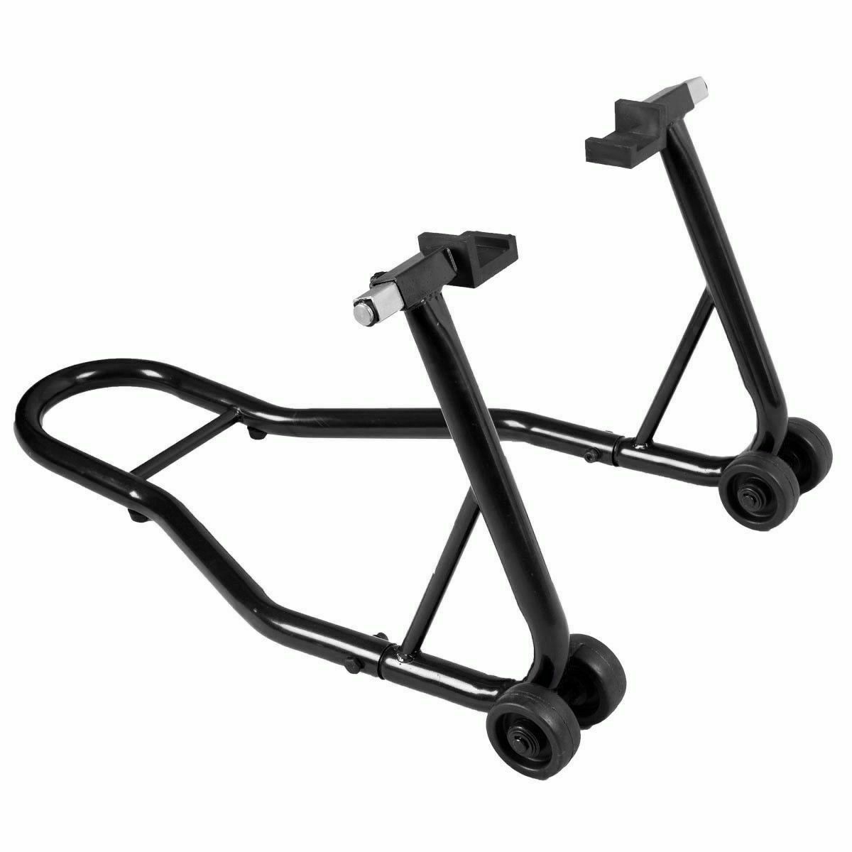 Motorcycle Rear Stand Front Wheel Lift Fork Dirt Bike Paddock Swingarm - Dealjas