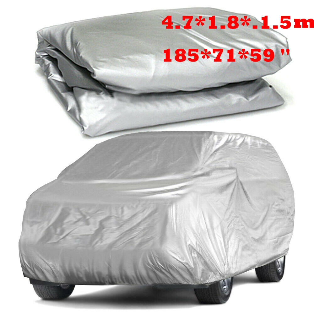 Waterproof Car Cover Outdoor Full Shade Cover Rain Sun UV Protection - Dealjas