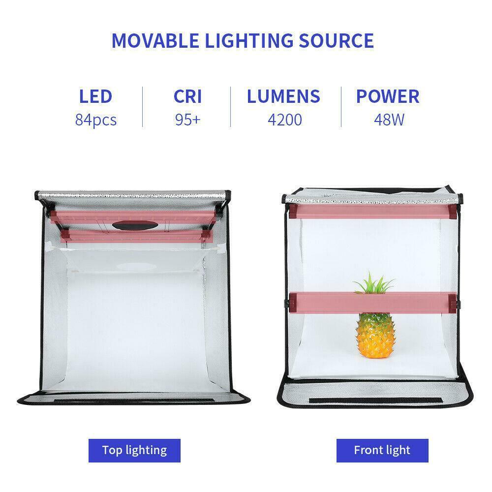 Photography LED Light Soft Box Portable Product Photo Tent Studio - Dealjas