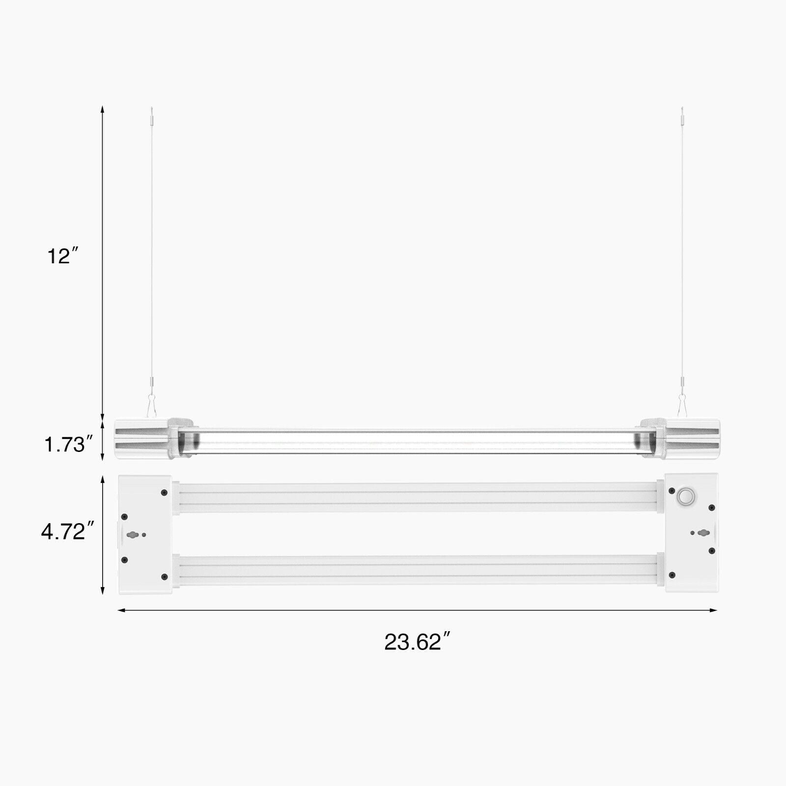 LED Plant Grow Light Full Spectrum Indoor Hydroponic Plants Low Lights - Dealjas