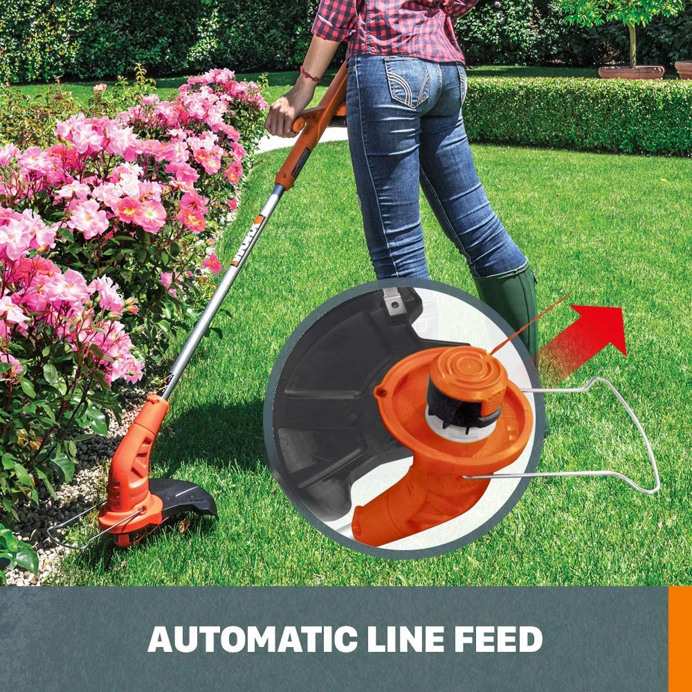 Cordless String Trimmer and Edger Battery Powered Weed Grass Eater - Dealjas