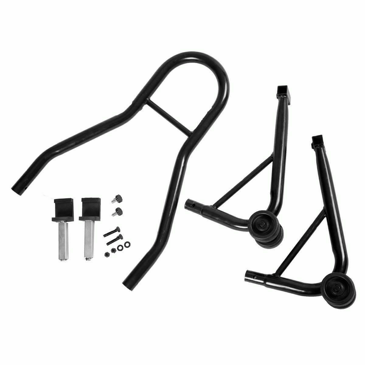 Motorcycle Rear Stand Front Wheel Lift Fork Dirt Bike Paddock Swingarm - Dealjas