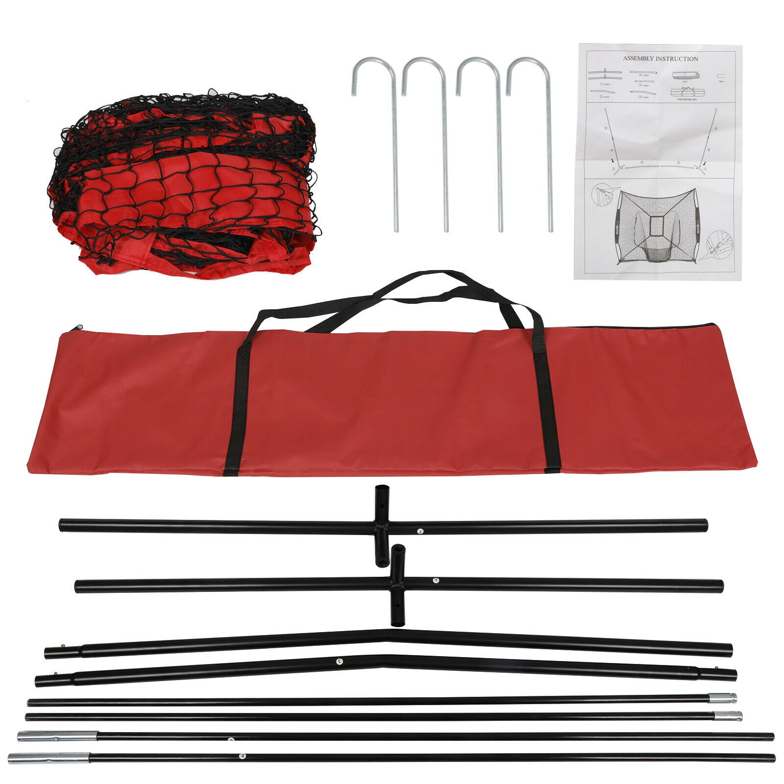 Baseball Net Softball Batting Screens Practice Hitting Training Nets - Dealjas