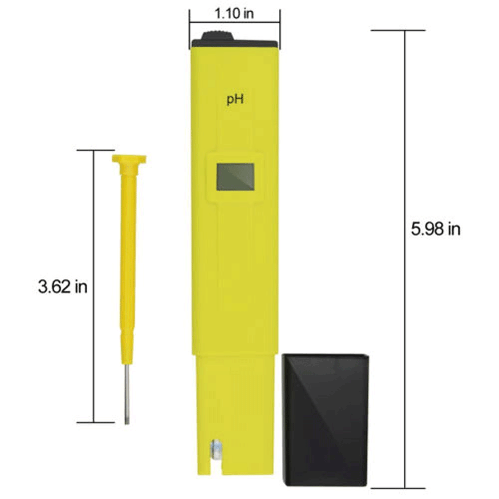 Digital PH Meter Hydroponics Aquarium Sensor Portable Water Tester Pen - Dealjas