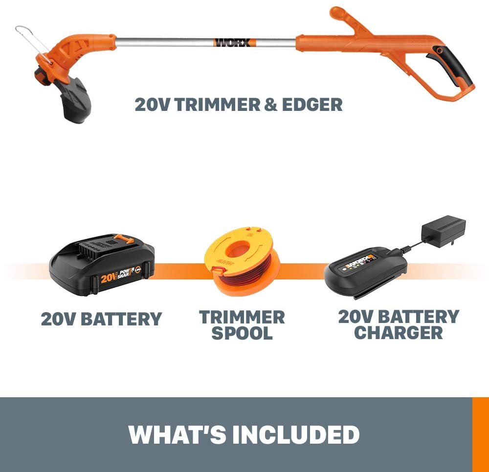 Cordless String Trimmer and Edger Battery Powered Weed Grass Eater - Dealjas