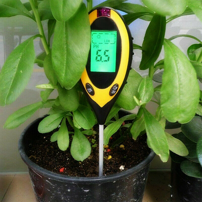 Digital PH Soil Tester Nutrient Moisture Test Meter Plant Sensor - Dealjas