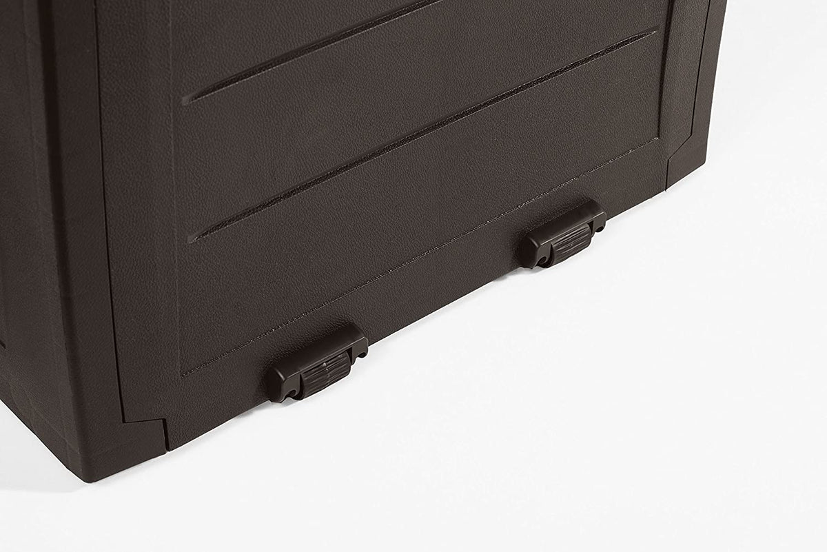 Outdoor Storage Bench 71 Gallon Patio Cushion Organizer Garden Seat Box - Dealjas
