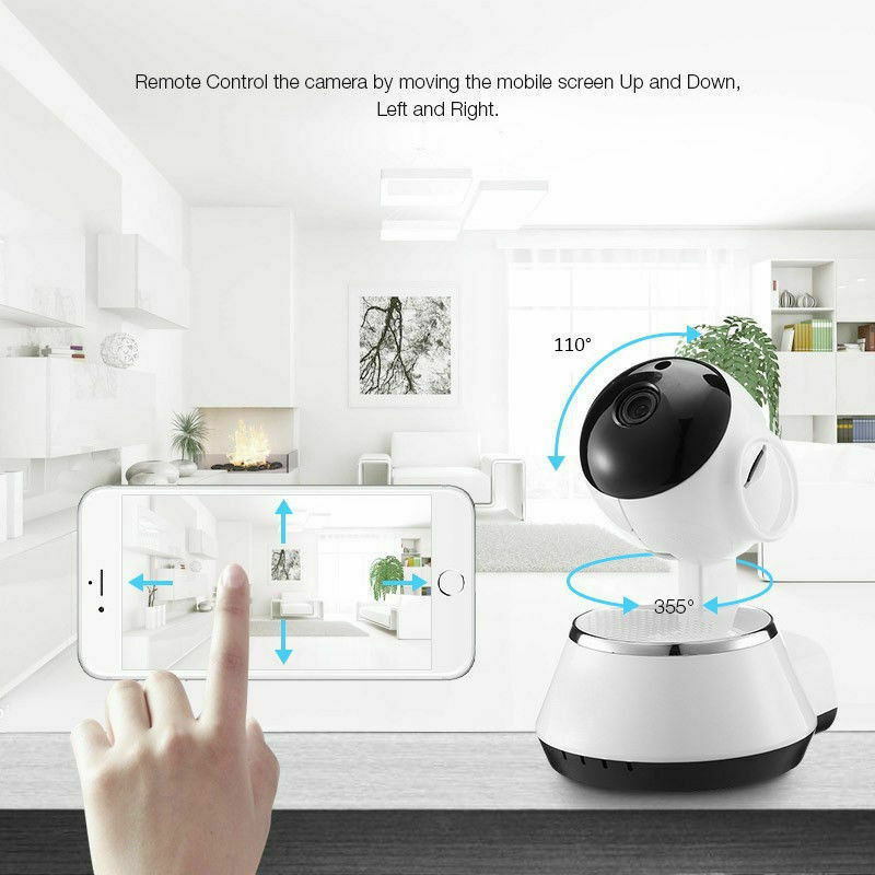 Wireless HD 720P Pan Baby Monitor Camera Network for Security - Dealjas